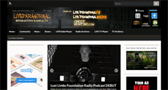 Desktop Screenshot of liveparanormal.com